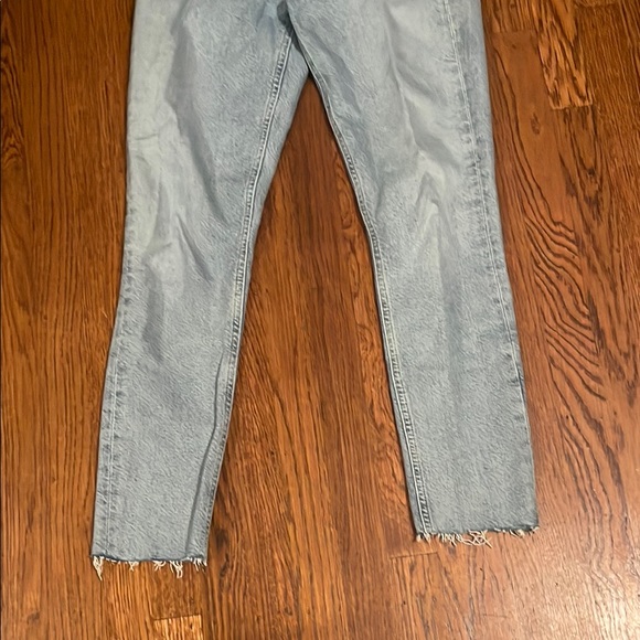 Agolde Sky Blue Denim Jeans - Picture 5 of 6
